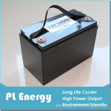 LiFePO4 Lithium 12V 100ah Solar Battery